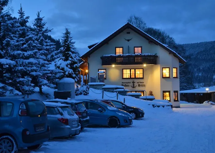 Ankerbraeu Brauerei Bierbad Steinach (Thuringia)